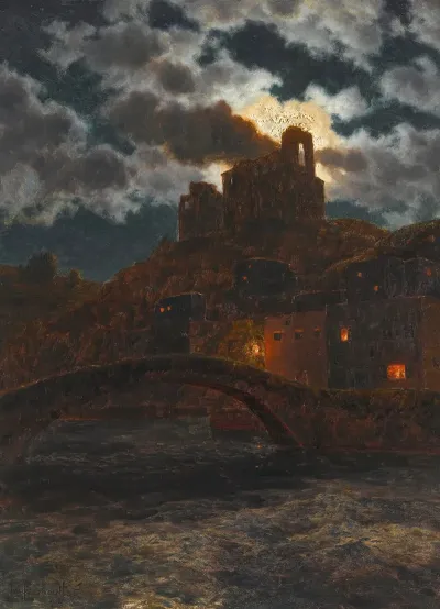 On The Banks At Twilight