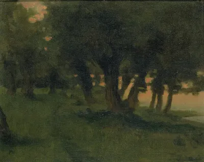 On The Banks Of The Rhine Near St Germain At Mont Dor