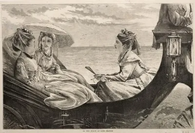 On The Beach At Long Branch