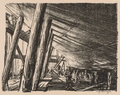 On The Clyde 1917 1918 Building A Cross Channel Train Ferry