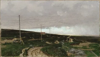 On The Coast Motif From Jaeren Norway