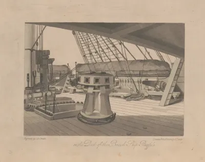 On The Deck Of The British Ship Buffalo