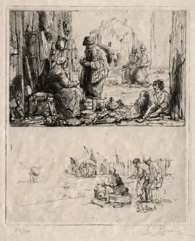 On The Fortifications At Saint Ouen