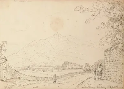 On The Killarney Road Leading To Ross Castle 4 September 1841 2