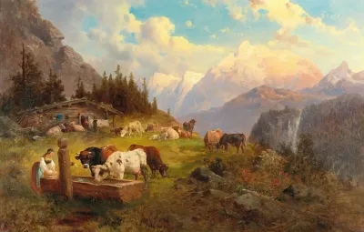 On The Mountain Pasture