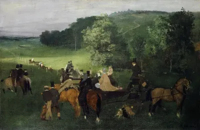 On The Racecourse The Race