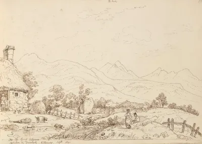 On The Road Between Aghadoe And Dunloh Killarney September 1841