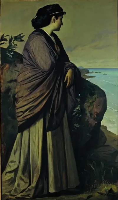 On The Seashore Modern Iphigenia