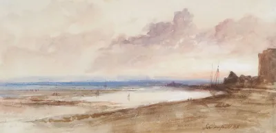 On The Shore Sunset