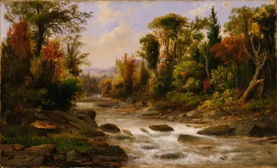 On The St Annes East Canada 1863
