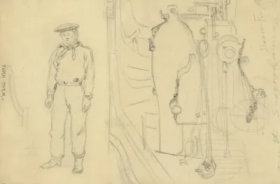 On The Susquehannah Steam Frigate