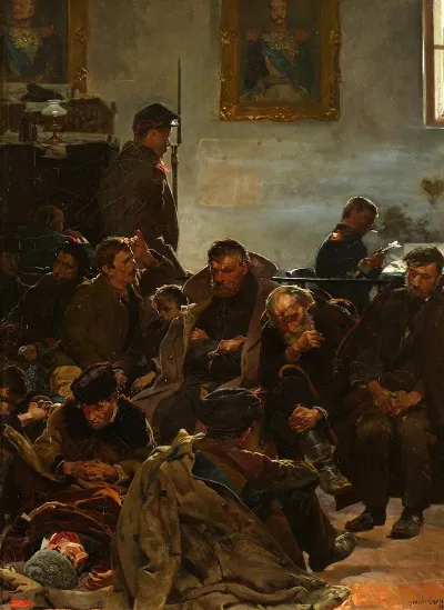On The Way To Exile Convicts On The Way To Siberia