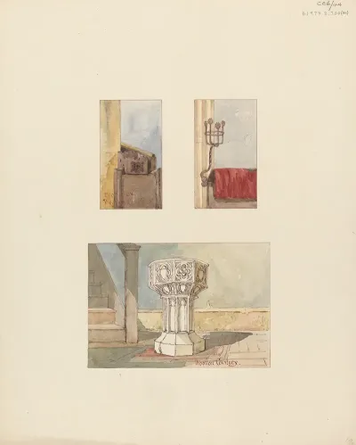 One From A Volume Of Drawings And Prints 54