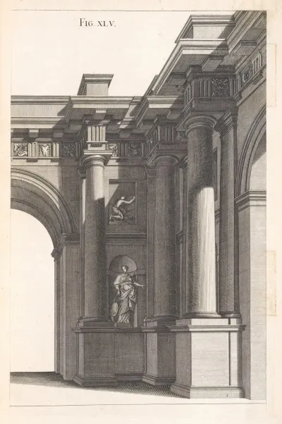 One Half Of The Dorick Design In Perspective