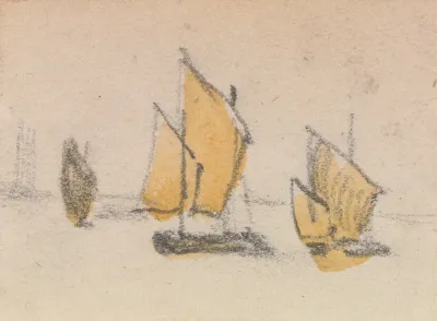 One Of A Group Of Three Studies On The Venetian Logoon 3