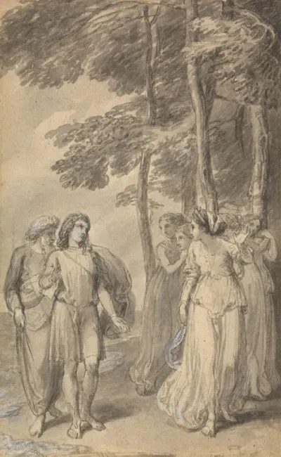 One Of Six Illustrations To Fenelons The Adventures Of Telemachus Son Of Ulysses 6