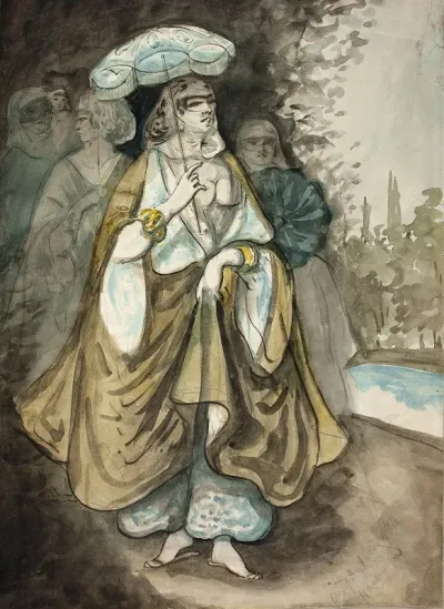 One Of The Ladies Of The Harem