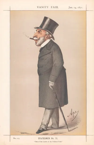 One Of The Lambs Of The Political Fold Mr Apponyi 14 Jan 1871