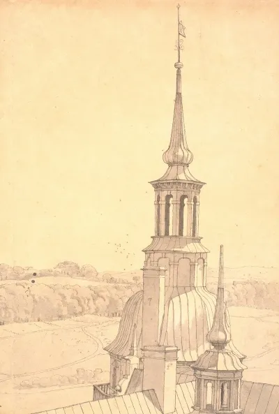One Of The Small Towers On Frederiksborg Castle