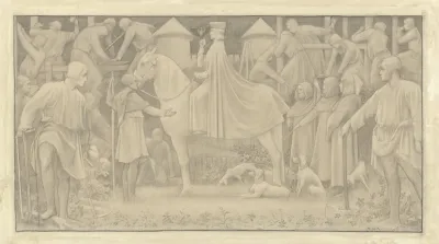 Ontwerp Voor De Eerste Bossche Wand Stichting Van S Hertogenbosch Door Hertog Hendrik Van Brabant
