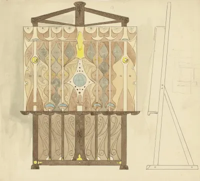 Ontwerp Voor Een Prentenstandaard