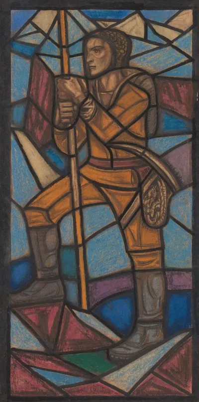 Ontwerp Voor Raam In Het Nederlands Paviljoen Op De Tentoonstelling Arts Decoratifs Te Parijs 1925 2