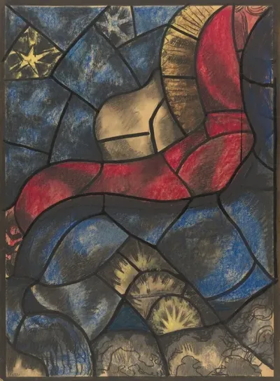 Ontwerp Voor Raam In Het Noordertransept In De Dom Te Utrecht 14