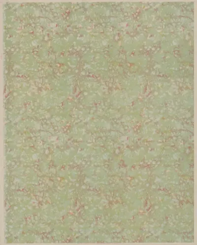 Opaline No 2284 Green Red Yellow
