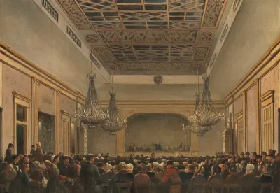 Opening Of The New Building Of The Maatschappij Voor De Werkende Stand 13 June 1883