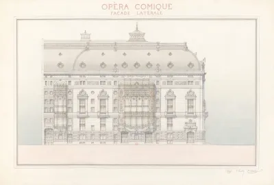 Opera Comique Facade Laterale