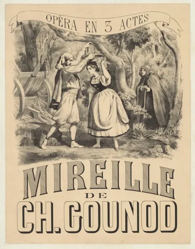 Opera En 5 Actes Mireille De Ch Gounod