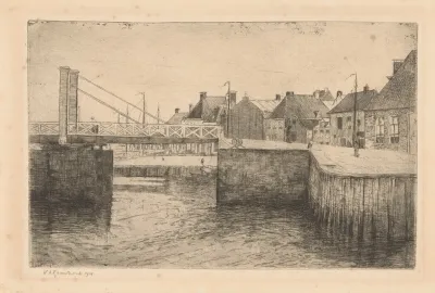Ophaalbrug In Harlingen