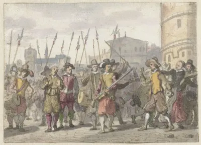Oproer Bij De Veroordeling Van Cornelis Halewijn En Herman Jansz Te Antwerpen In 1559