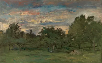 Orchard At Night