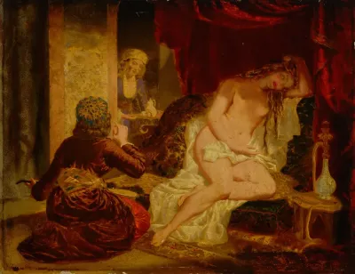 Oriental Princess After The Bath