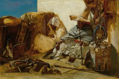 Orientalischer Teppichhandler