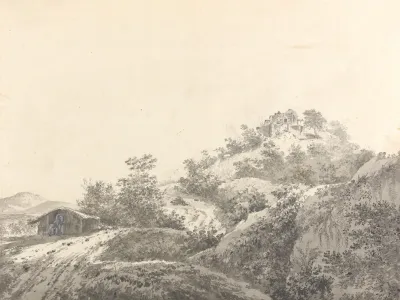 Original Drawings For Choix De Vues De Linde And Others Pl 06