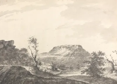 Original Drawings For Choix De Vues De Linde And Others Pl 28