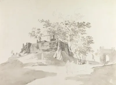 Original Drawings For Choix De Vues De Linde And Others Pl 32