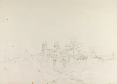 Original Drawings For Choix De Vues De Linde And Others Pl 43