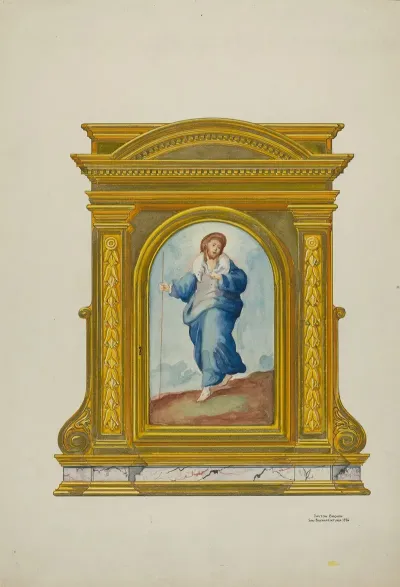Original Tabernacle For Communion Vessels