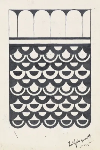 Ornament Van Schubben