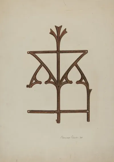 Ornamental Iron Grill