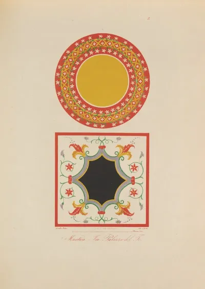 Ornamente Aller Klassischen Kunst Epochen Nach Den Originalien In Ihren Eigenthu%cc%88mlichen Farben Pl 003