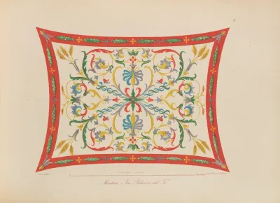 Ornamente Aller Klassischen Kunst Epochen Nach Den Originalien In Ihren Eigenthu%cc%88mlichen Farben Pl 006