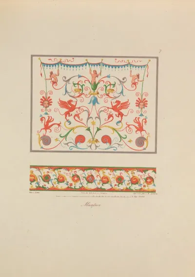 Ornamente Aller Klassischen Kunst Epochen Nach Den Originalien In Ihren Eigenthu%cc%88mlichen Farben Pl 007