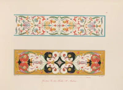 Ornamente Aller Klassischen Kunst Epochen Nach Den Originalien In Ihren Eigenthu%cc%88mlichen Farben Pl 011