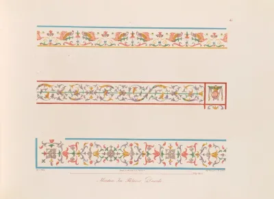 Ornamente Aller Klassischen Kunst Epochen Nach Den Originalien In Ihren Eigenthu%cc%88mlichen Farben Pl 013