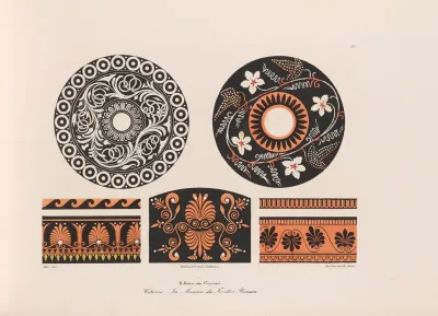 Ornamente Aller Klassischen Kunst Epochen Nach Den Originalien In Ihren Eigenthu%cc%88mlichen Farben Pl 020