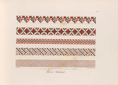 Ornamente Aller Klassischen Kunst Epochen Nach Den Originalien In Ihren Eigenthu%cc%88mlichen Farben Pl 021